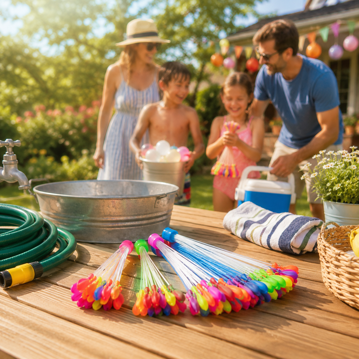 Fast-Fill Self-Sealing Water Balloons