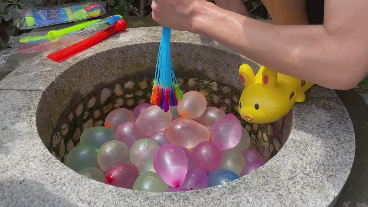 Fast-Fill Self-Sealing Water Balloons